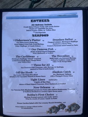 Menu photo 3 Sunset Grille Sebring, FL