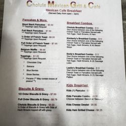 Chalula Mexican Grill Cafe