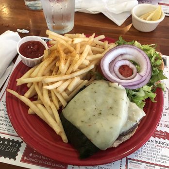 Barnaby's Cafe - Green chile cheeseburger. - American Near Me - Houston, Texas