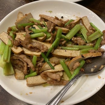 wonderful - Pork Tofu Celery - Chinese Near Me - Millbrae, California