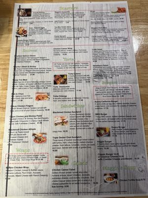 Menu photo 1 Maggie's Cafe San Diego, CA Menu photo 1 Maggie's Cafe San Diego, CA