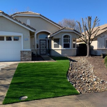 Artificial Turf By Fenix - My yard with their wonderful and professional job - Artificial Turf Near Me - Rocklin, California Artificial Turf By Fenix - My yard with their wonderful and professional job - Artificial Turf Near Me - Rocklin, California
