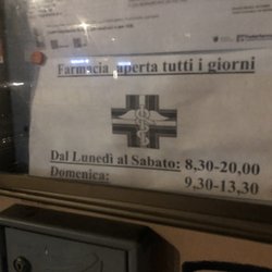 Farmacia Fabiani - Actual hours