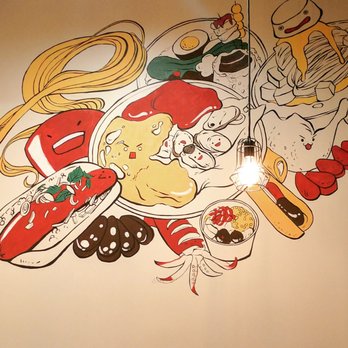 Taipei Cafe - Wall art. Cute as heck. - Taiwanese Near Me - Chicago, Illinois Taipei Cafe - Wall art. Cute as heck. - Taiwanese Near Me - Chicago, Illinois