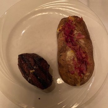 Morrie's Steakhouse - MORGAN RANCH SIRLOIN with SEA SALT & OLIVE OIL BAKED POTATO - American Near Me - Sioux Falls, South Dakota