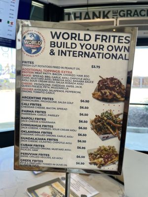 Menu photo 2 World Burgers Whittier, CA Menu photo 2 World Burgers Whittier, CA