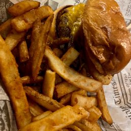 Double Onion Cheddar Burger