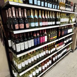 Newly renovated wine display