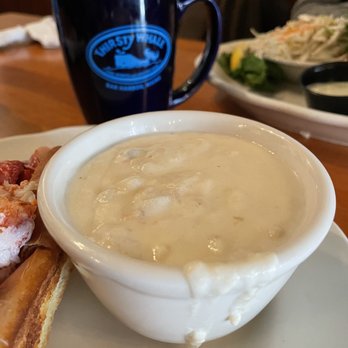 Thirsty Whale - Clam chowder - American Near Me - Bar Harbor, Maine Thirsty Whale - Clam chowder - American Near Me - Bar Harbor, Maine