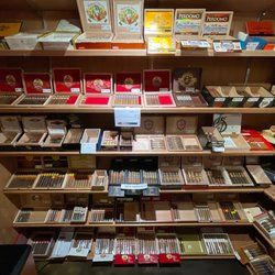 Strike The Box Pipes and Cigars - Humidor with variety of cigars