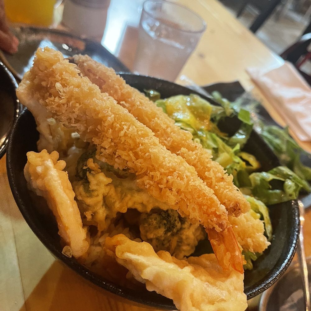 Tempura rice bowl Tempura rice bowl