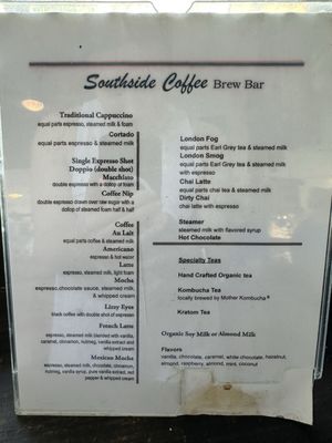 Menu photo 1 Southside Coffee Saint Petersburg, FL