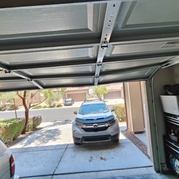 My garage dented in abc garage fix it in no time now it's working properly.