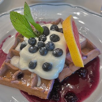 Sweet Maple - Blueberry Moffle - Breakfast & Brunch Near Me - Cupertino, California Sweet Maple - Blueberry Moffle - Breakfast & Brunch Near Me - Cupertino, California