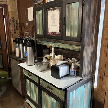 Grind N Crepe - Coffee condiments station - Creperies Near Me - Occoquan, Virginia Grind N Crepe - Coffee condiments station - Creperies Near Me - Occoquan, Virginia