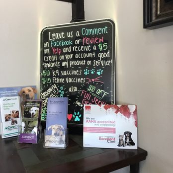 ALL Creatures Veterinary Center - Specials! They also had a cat exam special for $35 instead of the regular price of $49. - Veterinarians Near Me - Newhall, California ALL Creatures Veterinary Center - Specials! They also had a cat exam special for $35 instead of the regular price of $49. - Veterinarians Near Me - Newhall, California