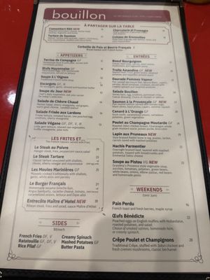 Menu photo 3 Bouillon MOULIN Newport Beach, CA
