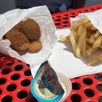 Dairy Queen Store - Left - Fried Zucchini & Right - Fries - Ice Cream & Frozen Yogurt Near Me - Williams, Arizona