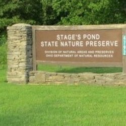 Stages Pond State Nature Preserve - Park entrance