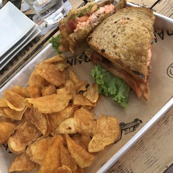 Grain Craft Bar + Kitchen - Salmon BLT Sandwich - New American Near Me - Newark, Delaware