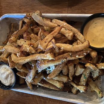 Torched Hop Brewing - Parmesan Herbed Fries - Gastropubs Near Me - Atlanta, Georgia Torched Hop Brewing - Parmesan Herbed Fries - Gastropubs Near Me - Atlanta, Georgia