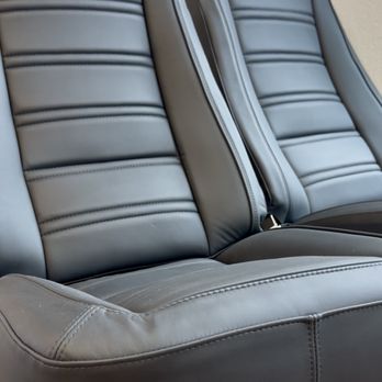 Straightline Upholstery - Classic Corvette seats brought back to life with custom-made covers! - Auto Upholstery Near Me - Pelham, Alabama Straightline Upholstery - Classic Corvette seats brought back to life with custom-made covers! - Auto Upholstery Near Me - Pelham, Alabama