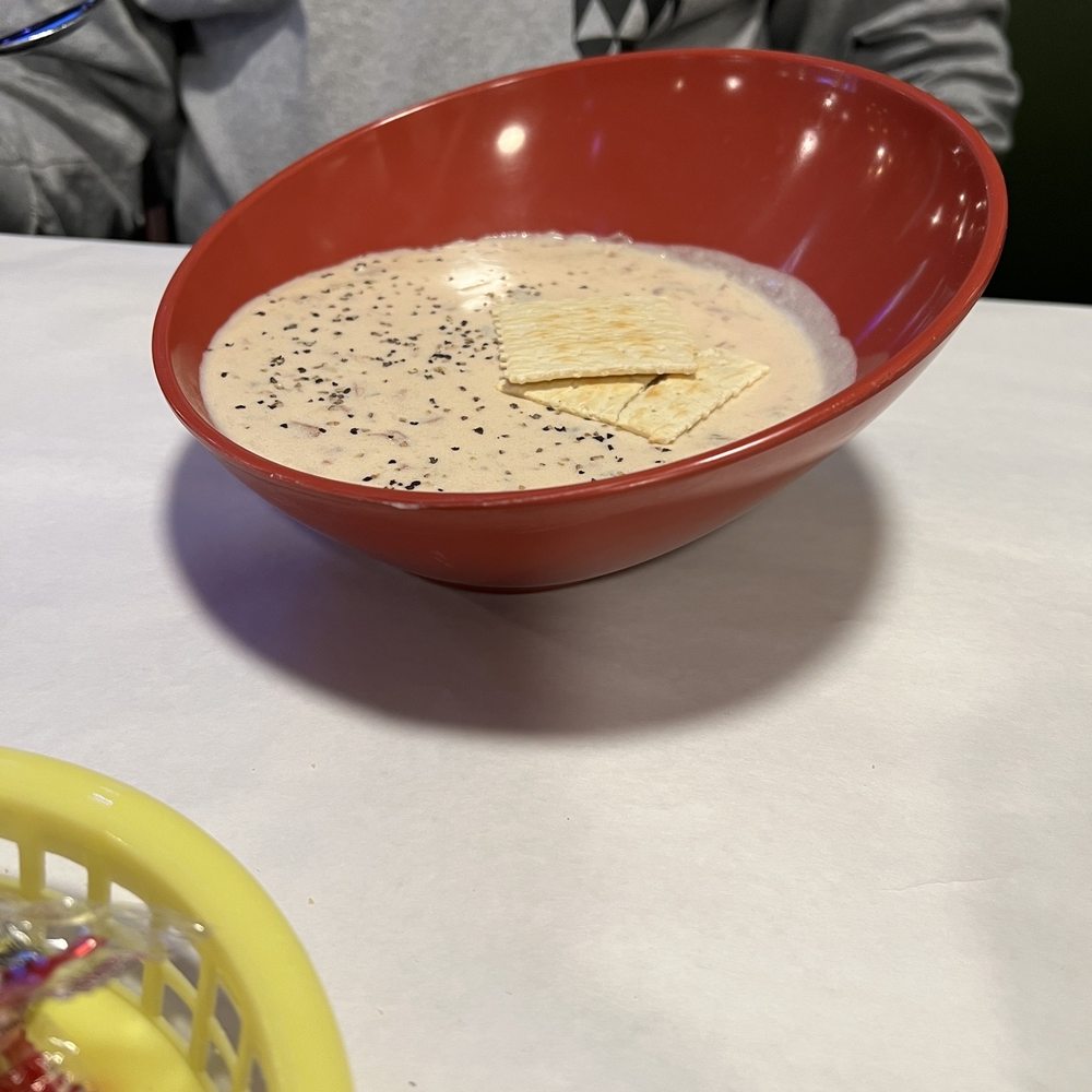 Angry Crab Shack - Clam chowder in a cool bowl. - Seafood Near Me - Henderson, Nevada Angry Crab Shack - Clam chowder in a cool bowl. - Seafood Near Me - Henderson, Nevada