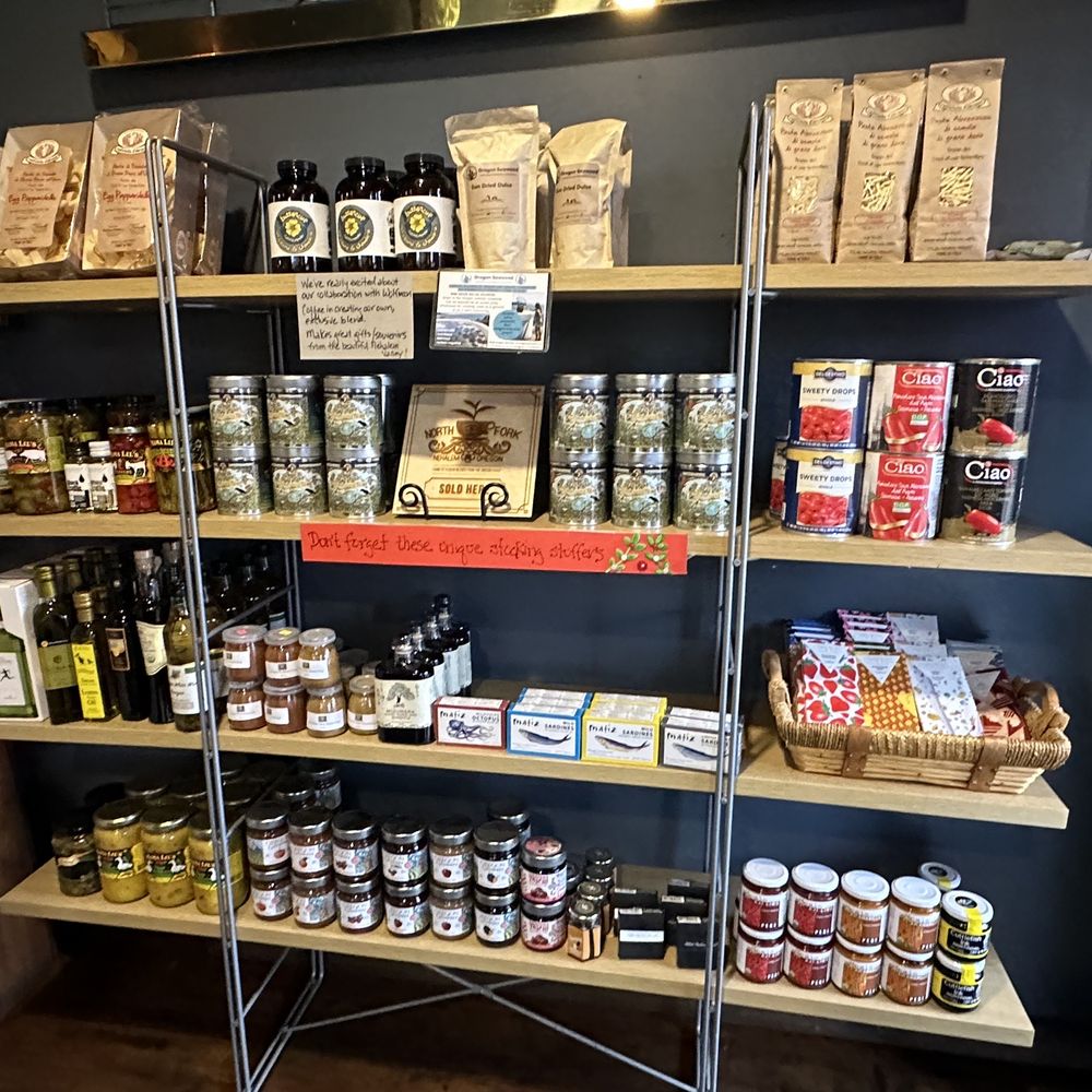Buttercup - shelves of various types of food and condiments - Ice Cream & Frozen Yogurt Near Me - Nehalem, Oregon