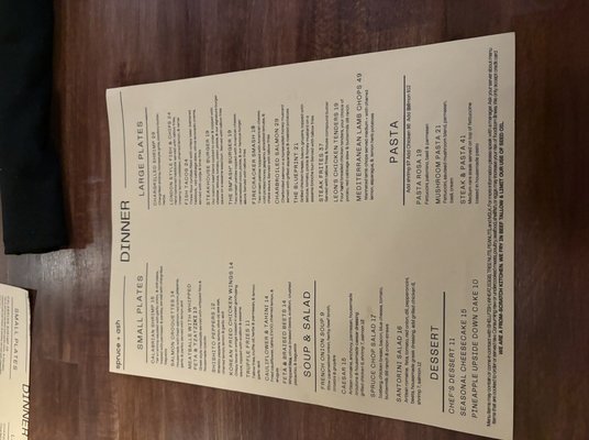 Menu photo 1 Spruce + Ash Farmington, MI Menu photo 1 Spruce + Ash Farmington, MI