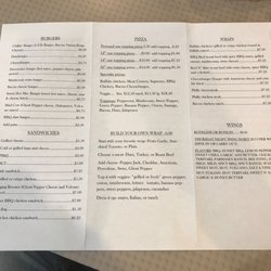 Chillin Hot Grill & Deli - Menu
