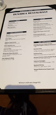 Menu photo 7 Dunarea Restaurant Anaheim, CA