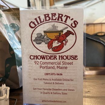 Gilbert's Chowder House - Seafood Near Me - Portland, Maine Gilbert's Chowder House - Seafood Near Me - Portland, Maine