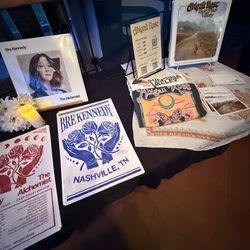 One Longfellow Square - Merch table