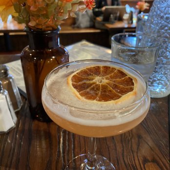 Alfie's - Smoke & Mirrors cocktail - New American Near Me - New York, New York Alfie's - Smoke & Mirrors cocktail - New American Near Me - New York, New York