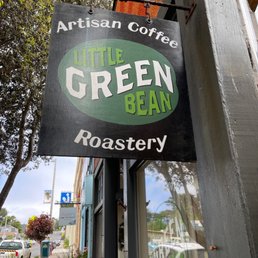 Exterior outside entrance of Little Green Bean Roastery - outside - Point Arena, California Exterior outside entrance of Little Green Bean Roastery - outside - Point Arena, California