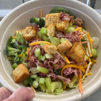 Salad Station - Husband's salad was .6 lb. - Salad Near Me - Tampa, Florida Salad Station - Husband's salad was .6 lb. - Salad Near Me - Tampa, Florida