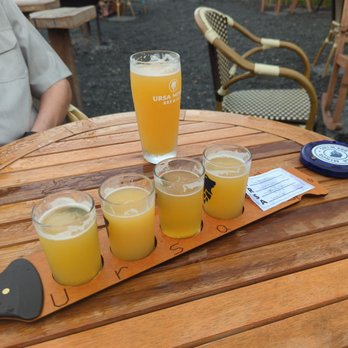 Ursa Minor Brewing - Flight of hazy IPAs and my husband's IPA. - Brewpubs Near Me - Duluth, Minnesota Ursa Minor Brewing - Flight of hazy IPAs and my husband's IPA. - Brewpubs Near Me - Duluth, Minnesota
