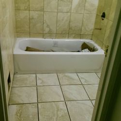 A bath remodel
