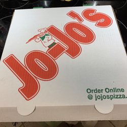 Jo-Jo's Pizza - It's about the same size as the large (same size) pizza at Milano's.