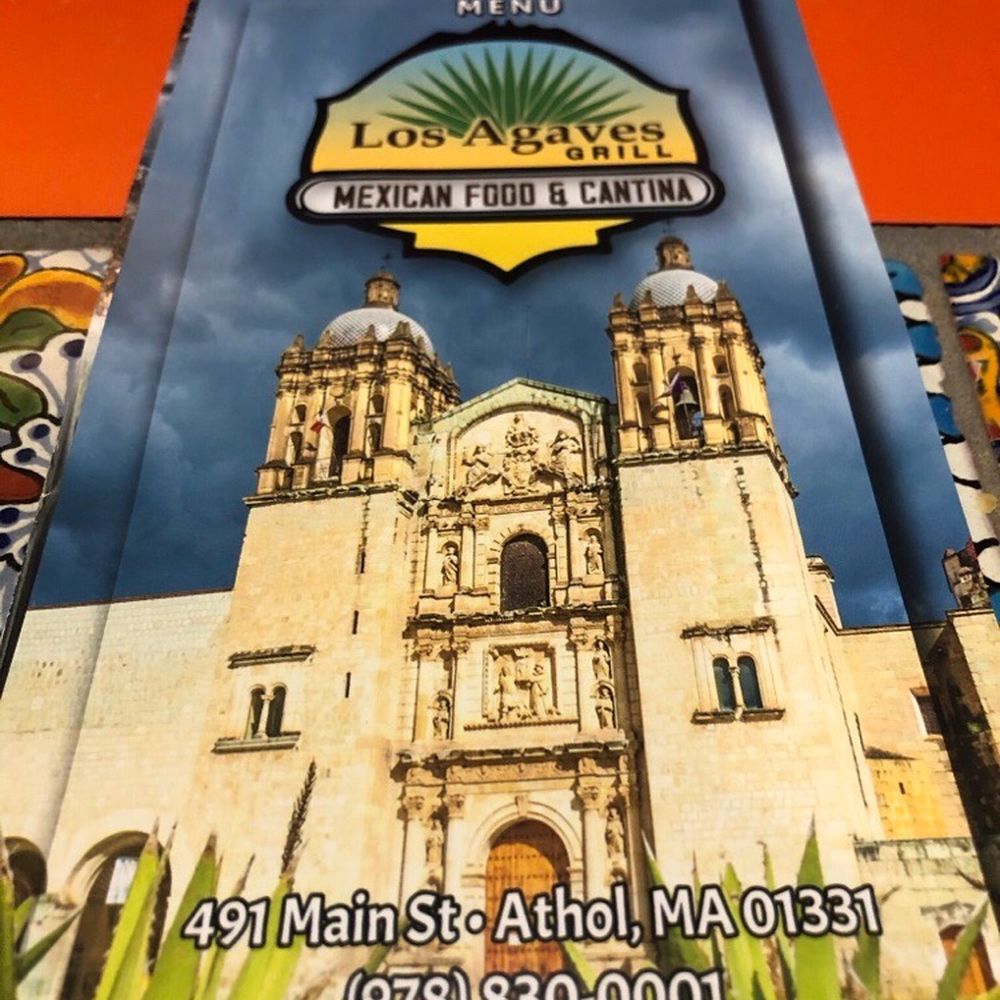Los Agaves Grill - Front of the menu - Mexican Near Me - Athol, Massachusetts Los Agaves Grill - Front of the menu - Mexican Near Me - Athol, Massachusetts