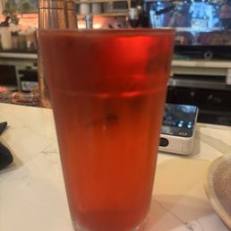 The Monaco. (Lager, red grenadine, lemon soda) The Monaco. (Lager, red grenadine, lemon soda)