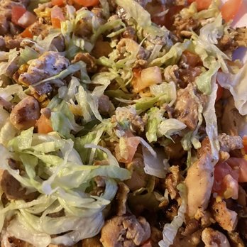 Albert's Mexican Food - Chicken salad the photo from them has avocados but this is what I got - Mexican Near Me - La Puente, California Albert's Mexican Food - Chicken salad the photo from them has avocados but this is what I got - Mexican Near Me - La Puente, California