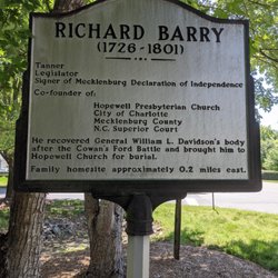 Richard Barry Historical Marker - Richard Barry Historical Marker, Huntersville