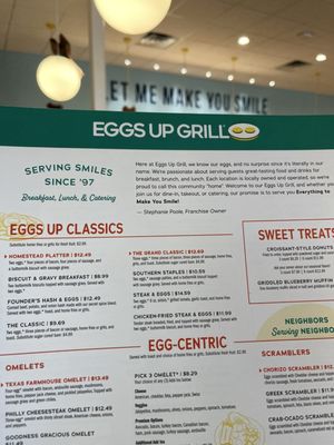 Menu photo 4 Eggs Up Grill Hope Mills, NC Menu photo 4 Eggs Up Grill Hope Mills, NC