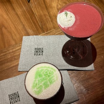 Double Chicken Please - Key lime pie and beet salad - Cocktail Bars Near Me - New York, New York Double Chicken Please - Key lime pie and beet salad - Cocktail Bars Near Me - New York, New York