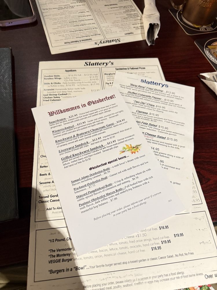 Slattery's Back Room Restaurant