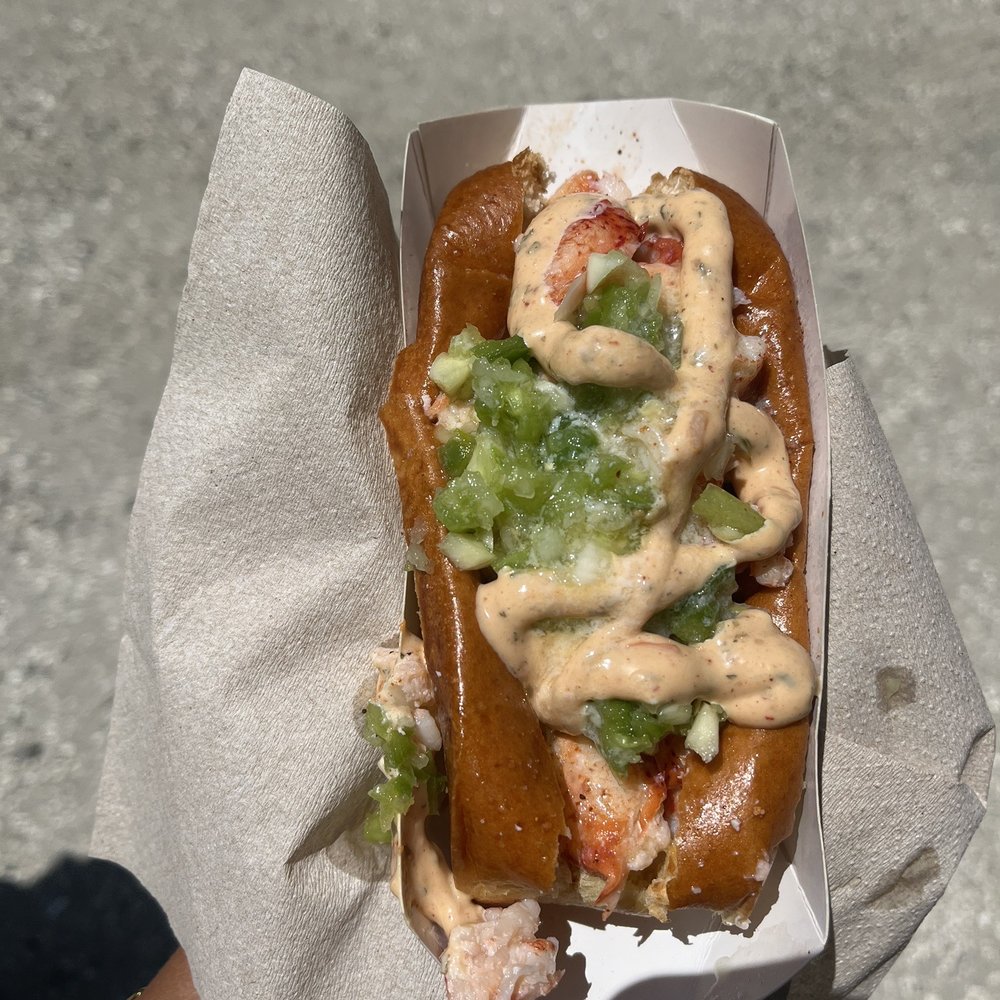 Spicy lobster roll Spicy lobster roll
