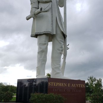 Stephen F Austin Statue - Local Flavor Near Me - Angleton, Texas