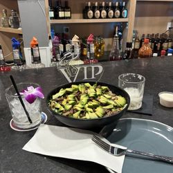 Aqua Bar and Grill - Steak salad with avocado