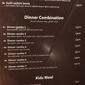 Sushi Moto - Menu - dinner combo - Sushi Bars Near Me - North York, Ontario Sushi Moto - Menu - dinner combo - Sushi Bars Near Me - North York, Ontario